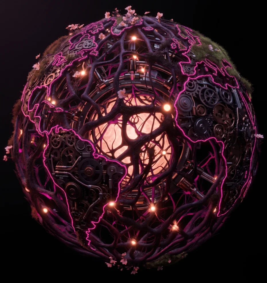 Global network sphere