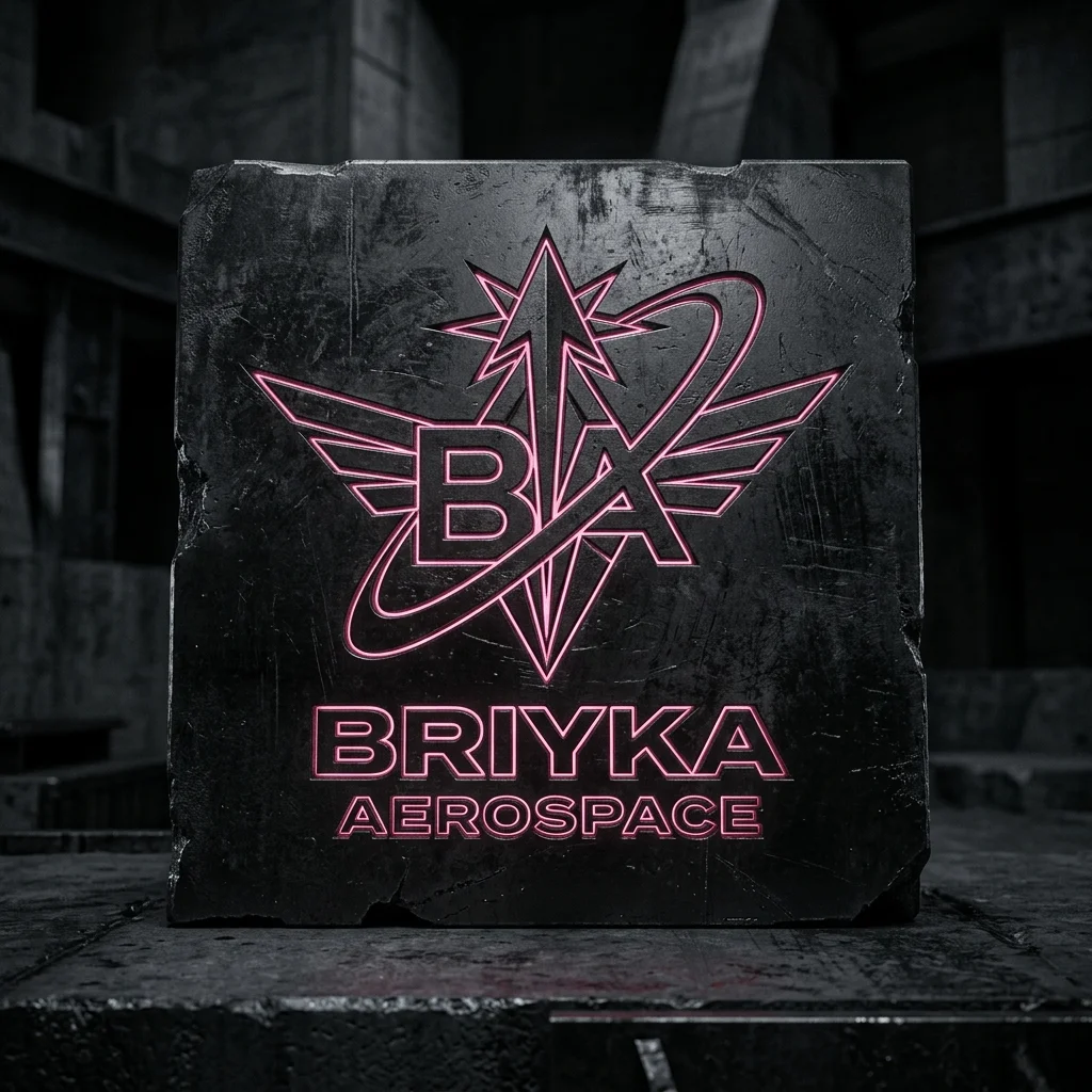Briyka Aerospace logo representation